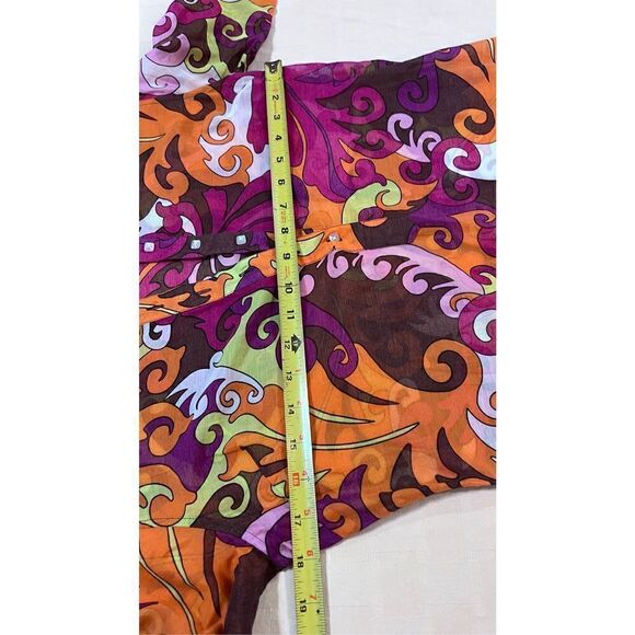 ATHLETA TEAR AWAY B4 U PLAY COVER UP BLOUSE DRESS SZ XS - Picture 9 of 11